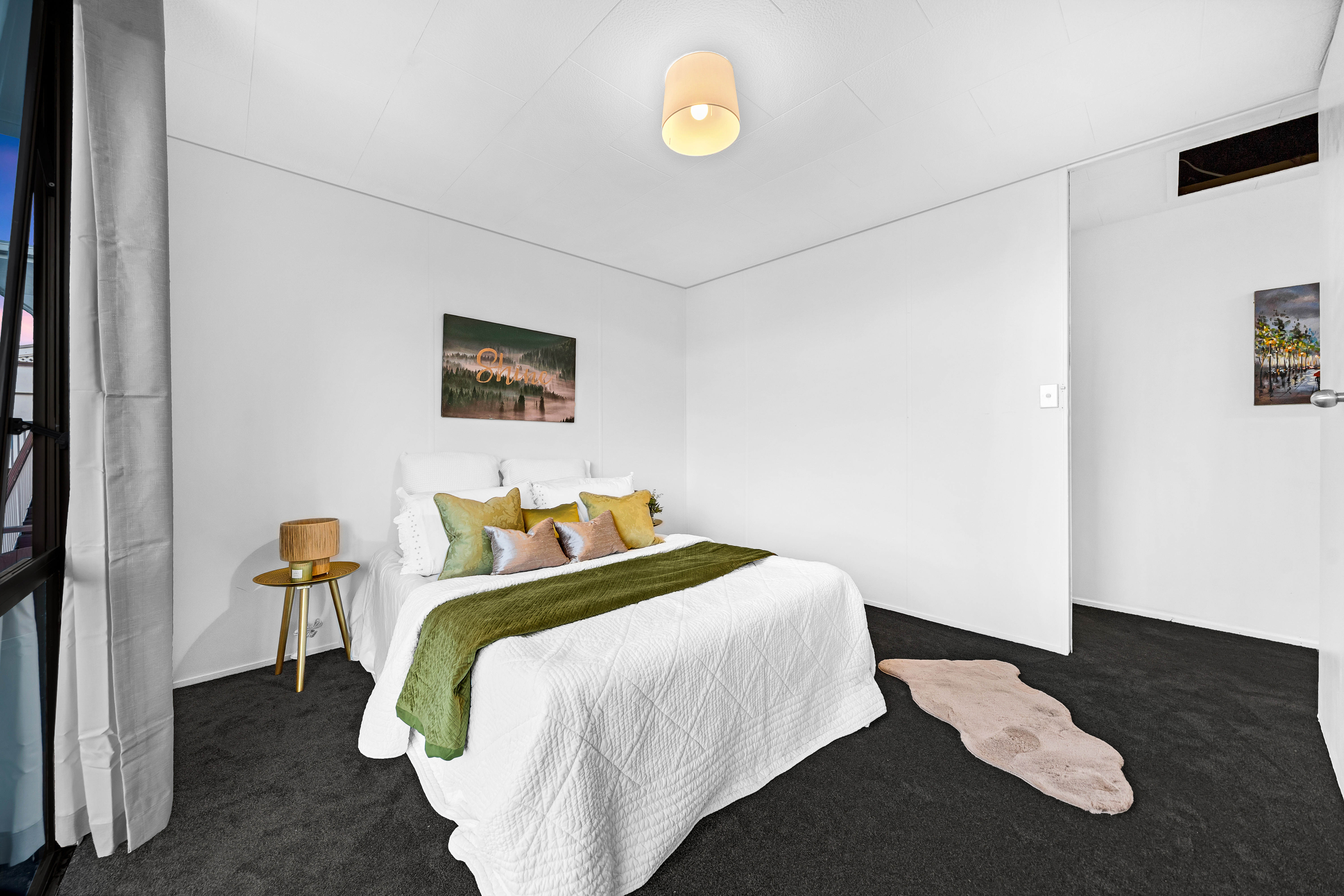 Master Bedroom Staging